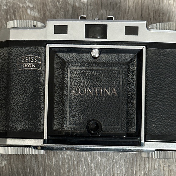 Vintage 1952 Zeiss Ikon Contina II 524/24 German 35mm Film Camera w Rang… - Picture 9 of 14